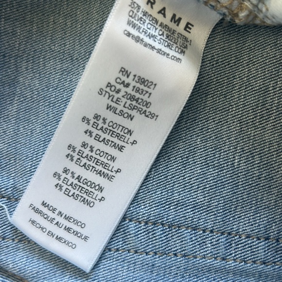 Frame Denim Blue Flare & Wide Leg Jeans - Picture 4 of 5